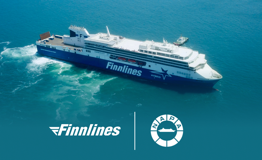 Finnlines and NAPA to deploy electronic logbooks on newbuild hybrid ferries